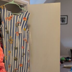 Petal & Pup Tropical Blue Mini Dress